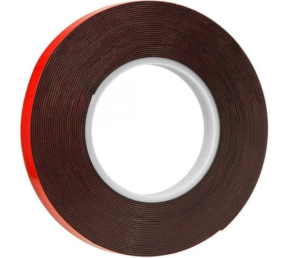 Лента монтажная двухсторонняя MTE черная 19 мм 10м 2894909019