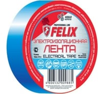 Изолента FELIX 19 мм x 10 м, синяя 410040170