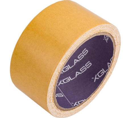 Двухсторонняя клейкая лента X-Glass ТКАНЬ 50 мм, 10 м 160377