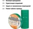 Изолента TDM ELECTRIC ПВХ, профессиональная, 0,18x19 мм, зеленая, 20 м SQ0526-0064 4