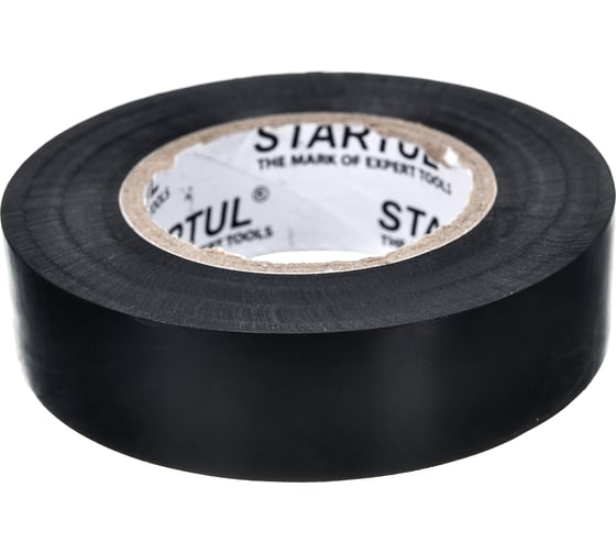 Изолента ПВХ STARTUL 18 мм 20 м черная Profi ST9046-1