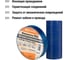 Изолента TDM ELECTRIC ПВХ, профессиональная, 0,18x19 мм, синяя, 20 м SQ0526-0065 4