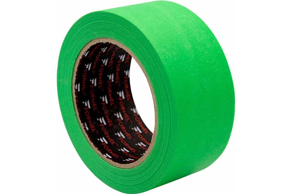Маскировочная лента Formel GREEN зеленая, 90С 36 мм х 40 м FR_GRN_4036 ...