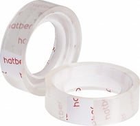 Клейкая канцелярская лента Hatber 12ммх10м (без штрихкода), 12 шт 043442
