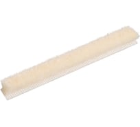 Щёточный уплотнитель Mebax 7x6, молочно-белый, моноколор, 4Р, без клея, 150 м 00-00000064
