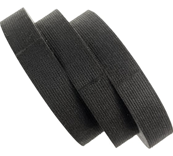 Тканевая изолента ТМАРК IF3HA, черная, 19 мм x 25 м, +150 С TM-IF3HA-1925