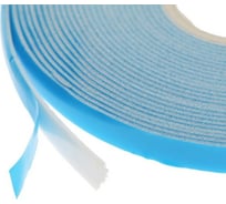 Клейкая лента TORSO двусторонняя, вспененная, синий защитный слой, 6 мм x 5 м 7322621