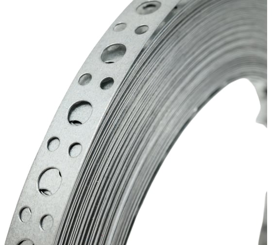 Перфорированная лента STARFIX прямая 0,55х12 мм, 25 м SMP-40064-25