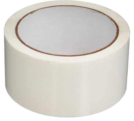 Упаковочная клейкая лента Кордленд белый, 48 мм х 50 м SCO-00328