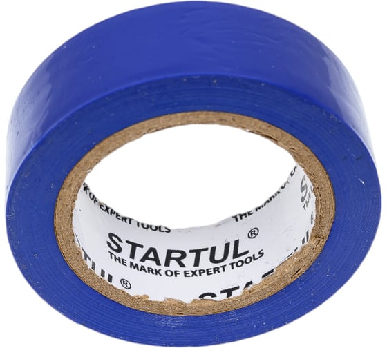 Изолента ПВХ STARTUL Profi 18 мм, 10 м, синяя ST9047-2