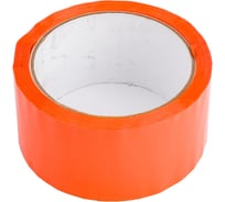 Упаковочная клейкая лента Кордленд оранжевая, 48 мм, 43 мкм, 50 м Р SCO-00331