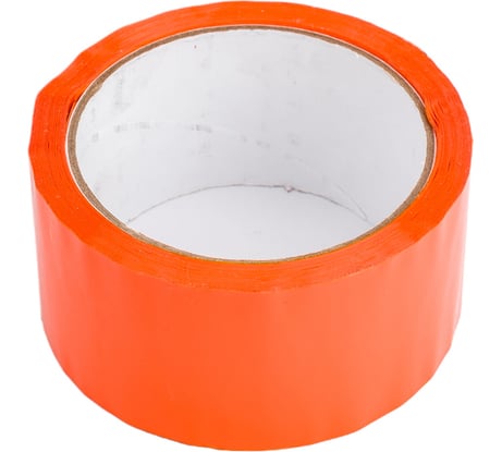 Упаковочная клейкая лента Кордленд оранжевая, 48 мм, 43 мкм, 50 м Р SCO-00331