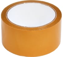 Упаковочная клейкая лента Кордленд бежевая, 48 мм, 43 мкм, 50 м Р SCO-00330