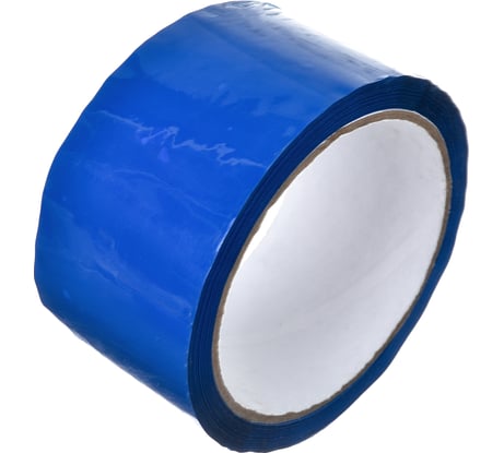 Упаковочная клейкая лента Кордленд синяя, 48 мм, 43 мкм, 50 м Р SCO-00325