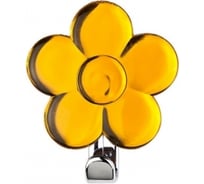 Декоративный крючок PRIMANOVA ЦВЕТОК, жёлтый M-B2504-11
