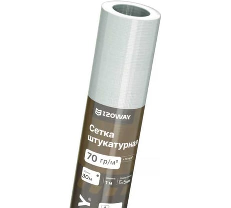 Штукатурная сетка Izoway 5х5 мм, 30 м 17764