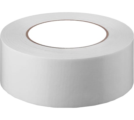 Армированная влагостойкая клейкая лента на тканевой основе УправДом белая, 50 мм х 50 м 4100002056