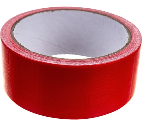 Армированная влагостойкая клейкая лента на тканевой основе УправДом красная, 38 мм х 10 м 4100002057