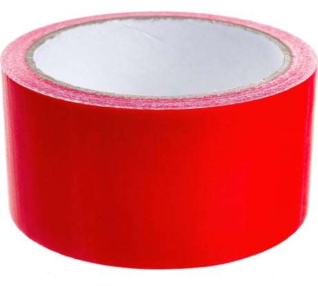 Армированная влагостойкая клейкая лента на тканевой основе УправДом красная, 50 мм х 10 м 4100002059