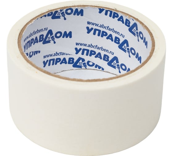 Малярная креповая лента УправДом размер 50 мм/20 м 242926-50-20 4100003367
