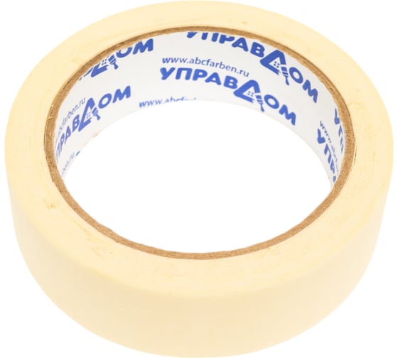 Малярная креповая лента УправДом размер 30 мм/30 м 242926-30-30 4100003483