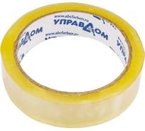 Клейкая упаковочная лента УправДом прозрачная, 25 мм, 60 м 243780-25-60, 72 шт. 4100003460