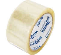 Клейкая упаковочная лента УправДом прозрачная, 48 мм, 60 м 243780-48-60 УП 4100003247