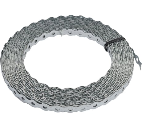 Перфорированная лента STARFIX волна, 0.55x12 мм, рулон 25 м SMP-06866-25