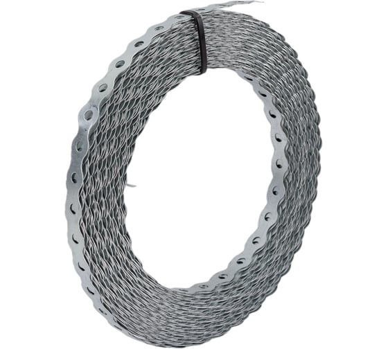 Перфорированная лента STARFIX волна, 0.55x12 мм, рулон 25 м SMP-06866-25