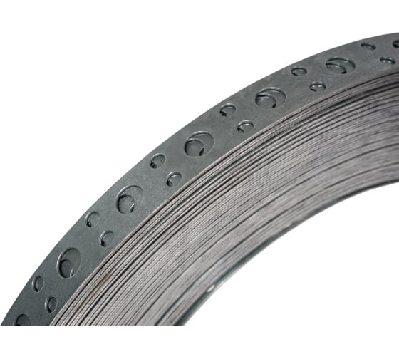 Перфорированная прямая лента STARFIX 0.7x12 мм, рулон 25 м SMP-51564-25