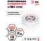 Изолента ЭРА PRO150WHITE ПВХ, профессиональная, 19 мм х 20 м х 150 мкм, белая Б0057288 6