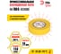 Изолента ЭРА PRO150YEL ПВХ, профессиональная, 19 мм х 20 м х 150 мкм, желтая Б0057289 8