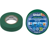 Изоляционная лента Uniel UIT-135P 20/19/01 GRN 04480