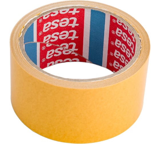 Двусторонняя пленочная лента TESA белая, 10 м х 50 мм 64620-00015-11