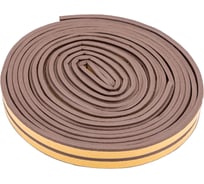 Самоклеящийся уплотнитель СХТ Е-профиль, коричневый, 10 м СХ0058 23382057