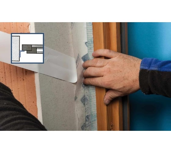 Клейкая лента для окон Pro Сlima CONTEGA SOLIDO SL-D 10 см х 30 м 15985