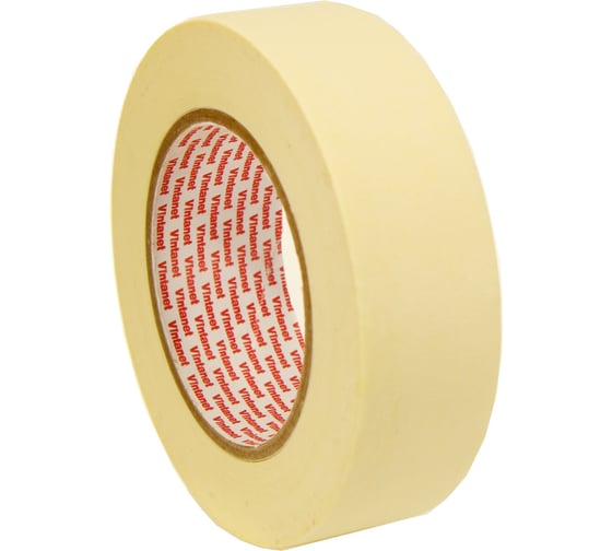 Малярная лента Vintanet 120С, MT611, 160 мкм, 36мм х 50м MT6113650