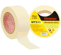Малярная лента Vintanet 80С, MT511, 150 мкм, 48мм х 50м MT5114850