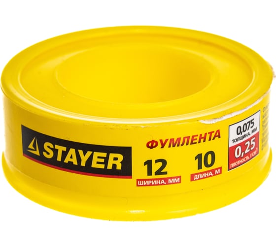 Фумлента "MASTER" (0.075 ммх12 ммх10 м) Stayer 12360-12-025