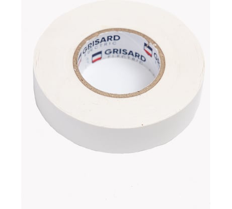 Универсальная изолента Grisard Electric 0,18x19 мм, белая, 20 м GRE-013-0003(1)