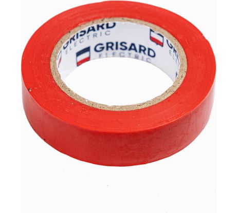 Универсальная изолента Grisard Electric 0,15x15 мм, красная, 10 м GRE-013-0021(1)