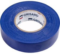 Универсальная изолента Grisard Electric 0,18x19 мм, синяя ,20 м, 10 шт. GRE-013-0002