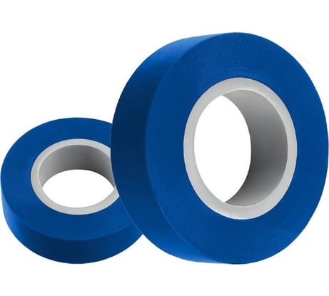 Универсальная изолента Grisard Electric 0,15x15 мм, синяя, 10 м, 10 шт. GRE-013-0019