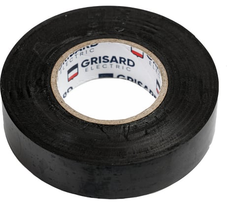 Универсальная изолента Grisard Electric 0,18x19 мм, черная, 20 м GRE-013-0001(1)