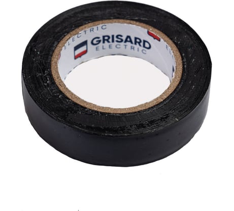 Универсальная изолента Grisard Electric 0,15x15 мм, черная, 10 м GRE-013-0018(1)