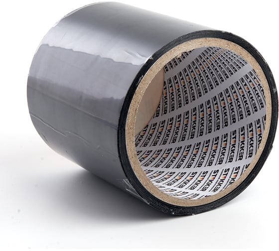 Клейкая сверхсильная лента STEKKER 0,7x100 мм, 1,5 м, черная INTP9-0715-10 39918