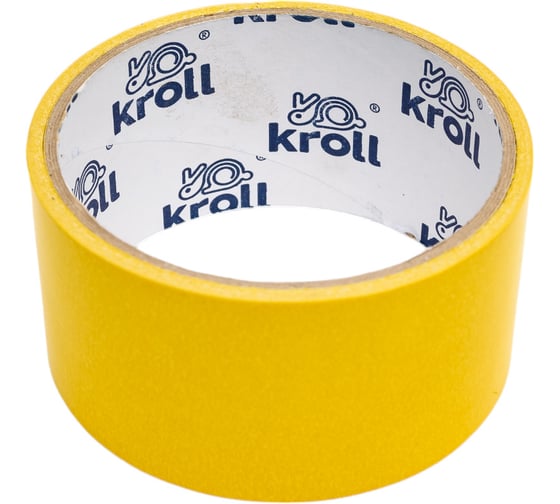 Двусторонняя клейкая лента KROLL полипропилен pp, 48 мм х 5 м 4607190400885