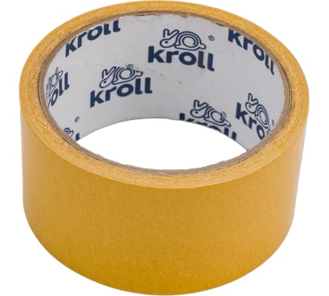 Двусторонняя клейкая лента KROLL полипропилен pp, 48 мм х 10 м 4607190400892