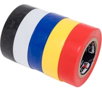 Набор изолент Ladina GREPP ПВХ 0,15х16 мм, 10 м, 5 шт. 2610-03