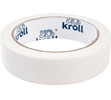 Малярная лента KROLL (крепп), 25 мм х 30 м 4607190401066
